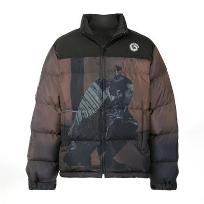 China DiZNEW Wholesale Sustainable 100% Polyester Custom Printing Padded Breath Jacket Men for sale