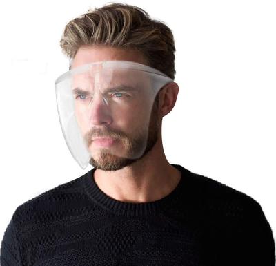 China Face Shield With Glass Frame Ready To Ship Comfortable Face Shield Foam Face Mask Pet Face Mask Children Kids Anti Fog Face Shield With Glass Frame for sale