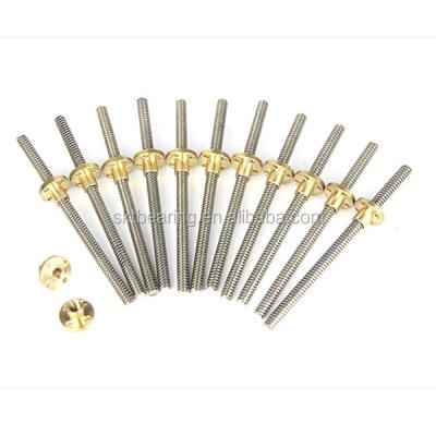 China Machine Customized Good Quality CNC Lead Screw 14mm 2~30mm Lead For 3D Printer for sale