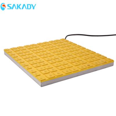 China PRESSURE SENSOR IP 67 CE TUV Rubber Pressure Safety Waterproof Industrial Flooring Mat Sensor for sale