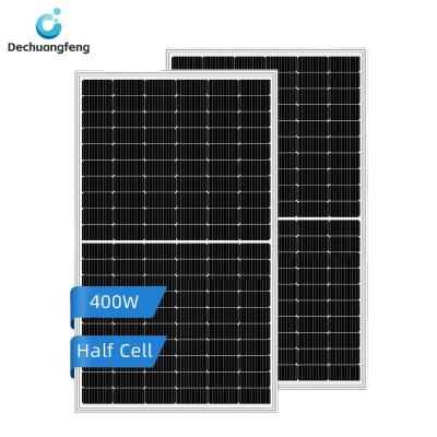 China DCF Best 400W 405W 410W 415W Monocrystalline Solar Plate For Solar Power Systems 182mmx182mm for sale