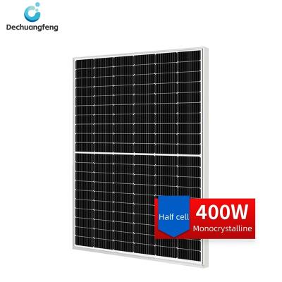 China Monocrystalline DCF Solar Panels 400W 405W 410W 415W Solar Power Panels 182mmx182mm for sale