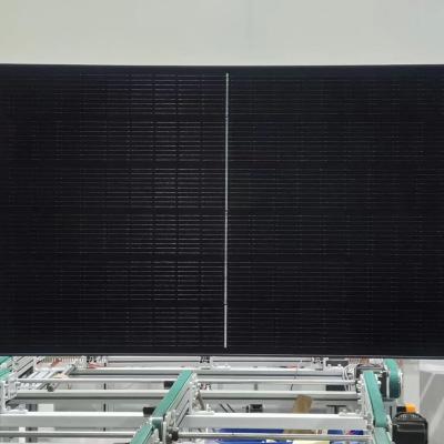 China Best Full 400W 405W 410W 415W Black Monocrystalline DCF Solar Plate For Solar Power Systems 182mmx182mm for sale