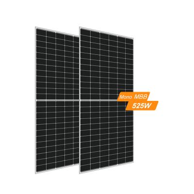 China Original Longi 144 Mono Commercial Half Cell Solar Panel 525w 530w 535w 540w 545w 550w Solar Panels for sale