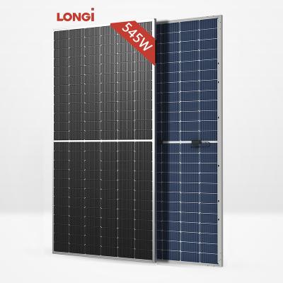 China Solar Panels 530W Solar Home Solar System Longi 30 Years Warranty Solar Panels Germany Used for sale