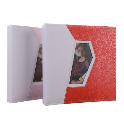 China Storage Precious Memories Love Custom Leather Self Adhesive Photo Album Girl Photo Storage Perfect Attachment PU Cover Wedding Album Cover Beautiful Design for sale