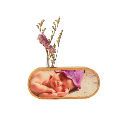 China Friendly Envrioment China Wholesale Goods Speaker Opens Bamboo Music Box Photo Frame for sale