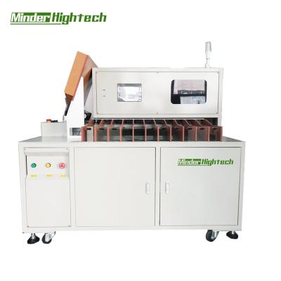 China Automatic Cylindrical 11 Channel 18650 21700 Lithium Battery Sorting Choosing Machine For Lithium Ion Battery Pack MD-BS05 for sale