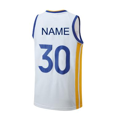 China 2021 Breathable High Quality Basketball Jersey Customs Design Stephen Basketball Jersey Suppl Blue Color Uniform Color for sale