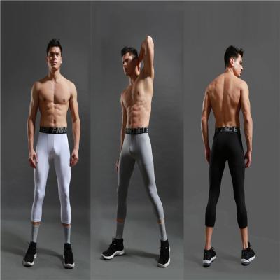 China Long Men Fashion Legging Manufacturer Direct Sell Running Fitness Gym Wear Quick Dry Fitness Legging for sale