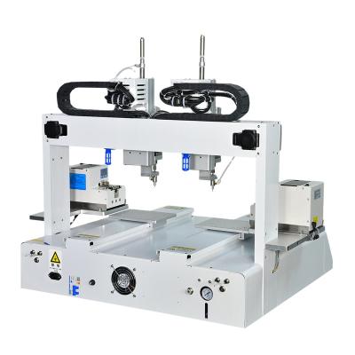 China XYZ tigntening automatic screw fastening machine vaccam screw fastening machine table head two tabletop security screw machine for sale