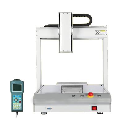 China 3 Axis Fully Automatic Benchtop Adhesive Glue Dispenser Dispensing Machine 490(l) x 528(w) x 679(h)mm for sale