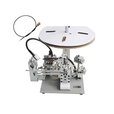 China 0.8/1.13/1.37/1.78 semi automatic coaxial terminal ipex crimping lug machine for sale