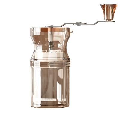 China Outdoor Ceramic Burr Coffee Maker Cordless Coffee Grinder Washable Manual Grinder for sale