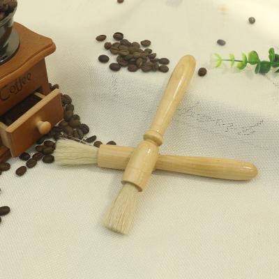 China Viable Portable Cleaning Brush for Coffee Machine and Grinder Coffee Filter Basket Cleaning Brush for sale