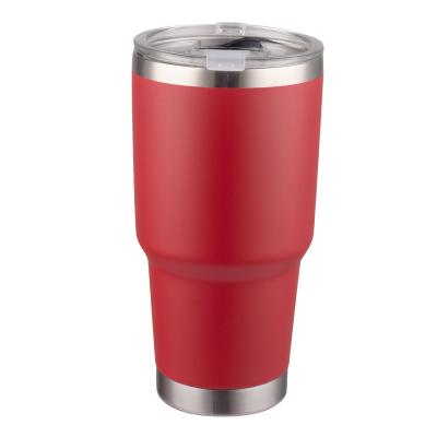 China Wholesale Custom Logo 30Oz Viable Lean Stainless Steel Insulated Glitter Tumbler Mug With Lid for sale