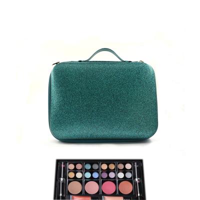 China Lady Newly Hot Makeup Waterproof Makeup Packaging Luxury Train Case Gift Box Cosmetics Beauty Box for sale