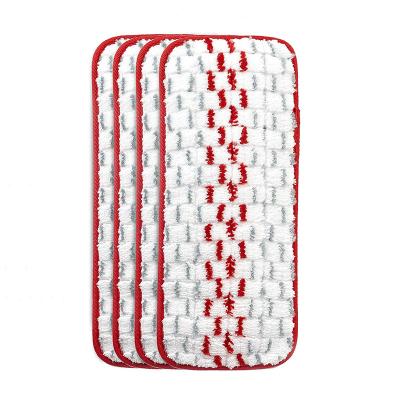 China Viable Wholesale Washable Floor Spray Microfiber Mop Pad Rubbing Fits For O-Cedar ProMist MAX Mop for sale