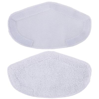 China Available Viable Sample Microfiber Mop Cloth Washable Refillable Refillable Pad for POLTI Steam Mop Kit for sale