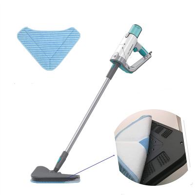 China China Best Sustainable Quality Triangle Microfiber Mop Pads For PurSteam ThermaPros Steam Mop for sale