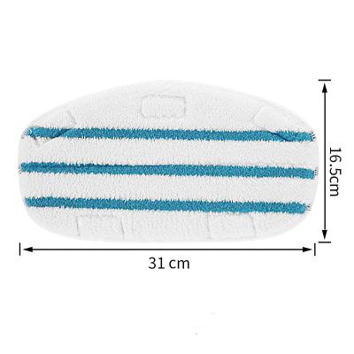 China Best Mop Pad Reusable Flat Viable Microfiber Mop Head Cleaning Pad For PurSteam ThermaPro 10-in-1 for sale