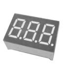 China Common Anode 3 Digit LED Display , 0.36