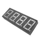 China Four Digits LED SMD Seven Segment Display 0.56 Inch For Digital Clock Instruments for sale