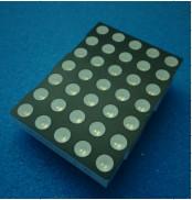 China 5X7 LED Dot Matrix Display Common Anode Common Cathode For Graphics for sale