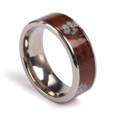 China TRENDY Custom Mens Jewelry Titanium Sleeve Wedding Rings For Men for sale