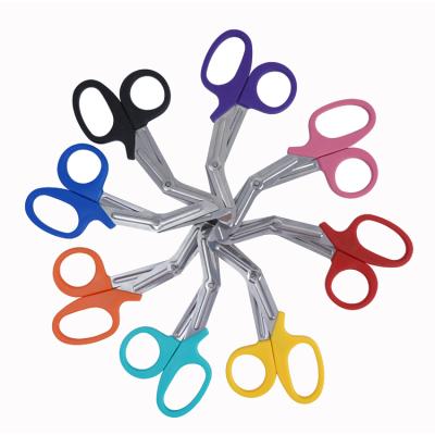 China High quality sharp and durable stainless steel medical first aid bandage scissors for nurse for sale