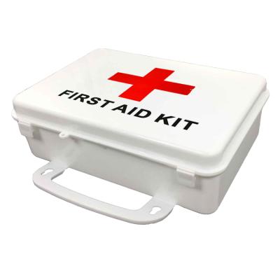 China Medical Portable First Aid Kit Case With Handle of Popular Durable First Aid Plastic Box for sale