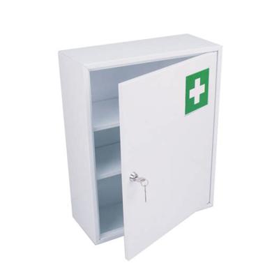 China Durable Customize Empty Wall Mounted Metal First Aid Cabinet For Workplace And Office for sale