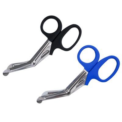 China Cheap Price Custom Logo Printing Trauma Shears Stainless First Aid Care Types Bandage Medical Scissors for sale