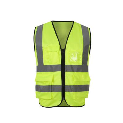 China Durable And Highly Reflective Strength Volunteer Hot Sale Amazon Hi Safety Green Reflective Vest for sale