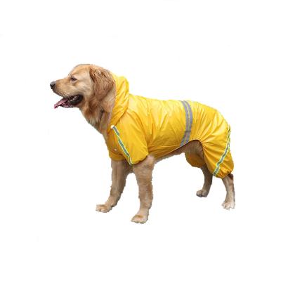 China High Quality Durable And Highly Reflective Safety Vest Yellow Reflective Raincoat For Pet for sale