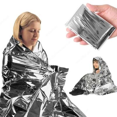 China Outdoor Camping Survival Windproof Emergency Blankets Mylar Thermal Gap Blanket for sale