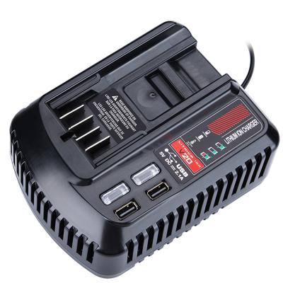 China Machine Tool Battery Charger for Craftsman 20V 2A Li-ion Battery Charger CMCB102 CMCB204 CMCB206 Machine Tool Rechargeable Li-ion Battery Charger with Dual USB for sale