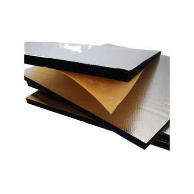 China Foam Rubber Insulation NBR Insulation Rubber Sheet With 03 Self Adhesive for sale