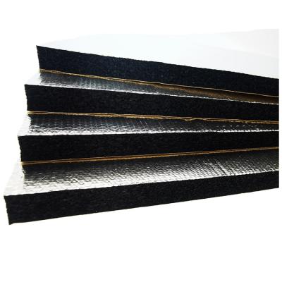 China Foam Insulation Elastomeric Rubber Sheet With Self Adhesive And 03 Aluminum Foil for sale