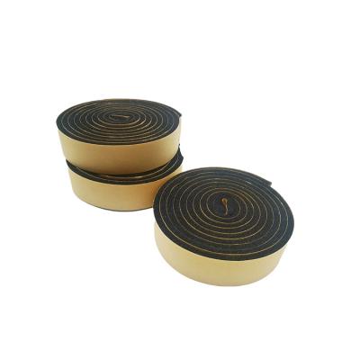 China Waterproof Adhesive Foam Material Door Window Tape EPDM Tape PE Electronic Rubber Sealing Flame Retardant Tape for sale