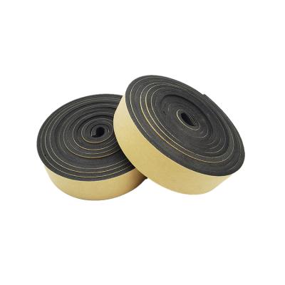 China Scum Waterproof And Wear Resistant Rubber Sealant EPDM Shower Door Sealing Strip For Uneven Surfaces PE Flame Retardant Tape for sale