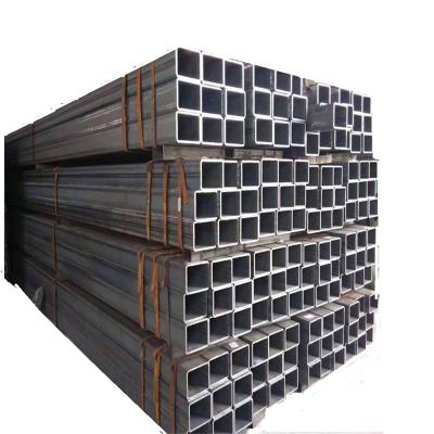 China Low Pressure Liquid Delivery / Hollow Pipe Black Section Building Structure With Africa Factory Price for sale