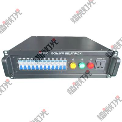 China Stage Lighting 12 Channel 4000w Power Supply Electricity Direct Box 12X4KW In Stage Lighting for sale