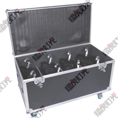 China Wedding Stage RGB Led Par Light Fly Case For Stage Light Road Case RGBW Led Par Can Waterproof Lights Flight Case for sale