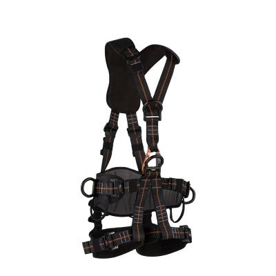 China EVA Rescue Safety Rock Mountain Climbing Full Rope Access Harness Body Safety Harness Belt for sale