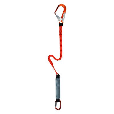 China High Quality Safety Devices HT-515L CE Standard Elastic Safety Lanyard With Energy Absorber for sale