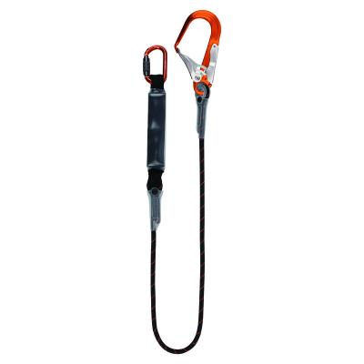 China Safety Devices HT-509L High Quality CE Standard Energy Absorber Body Harness With Lanyard for sale