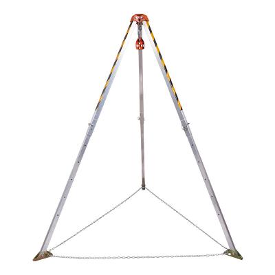 China Miller Aluminum Tripod Emergency Rescue For Rescue Safety Tripod Lifting Aluminum Tripod 500KG for sale