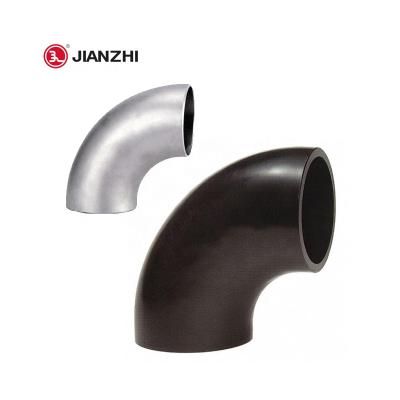 Κίνα Pipe Lines Connect Fittings 316L Carbon Steel Butt Welding Fitting 90 Degree Pipe Fitting Stainless Steel Elbow For Pipe προς πώληση