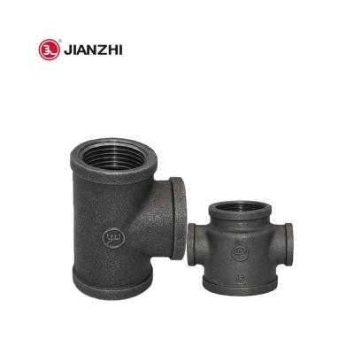 China Pipe Lines Connect FM CE Approval 4 Inch Pressure Pipe Cast Iron Pipe Fittings Shanxi Height Malleable Iron Pipe Fittings Te koop